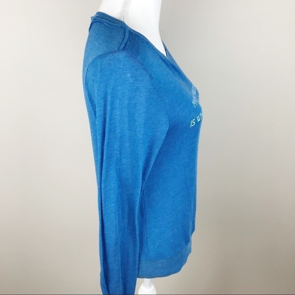 Wildfox Roughing It Baggy Beach Sweater XS - Picture 5 of 7